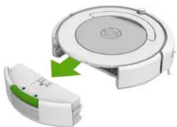 IROBOT Roomba 698 - Emptying the Bin - 1
