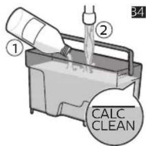 ① ② CALC CLEAN