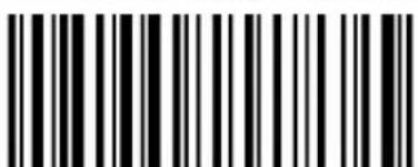 Black and white barcode image with vertical lines and a small number '1' at the bottom right.