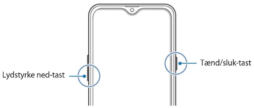 SAMSUNG Galaxy A20s - Genstarte enheden - 1