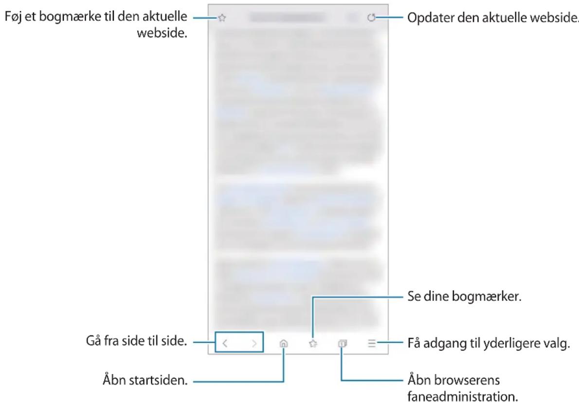 SAMSUNG Galaxy A20s - Visning af websider - 1
