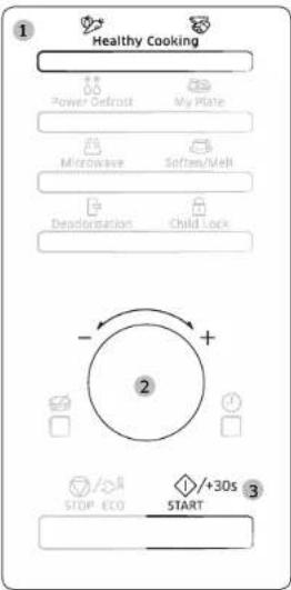 SAMSUNG MS28F303TFK - FORSIGTIG - 1