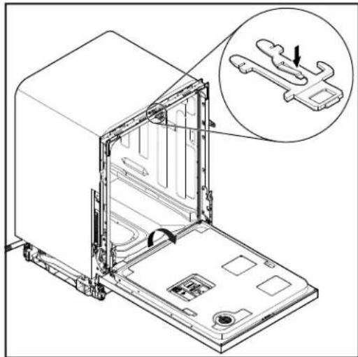 MAYTAG MDB4949SKZ - Removing Door Latch Strike - 1