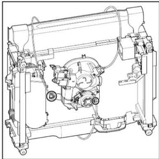 MAYTAG MDB4949SKZ - Removing Sump and Motor Assembly - GWS Model (Continued) - 4