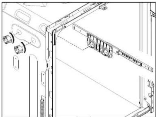 MAYTAG MDB4949SKZ - Removing the Rack Rails - 1