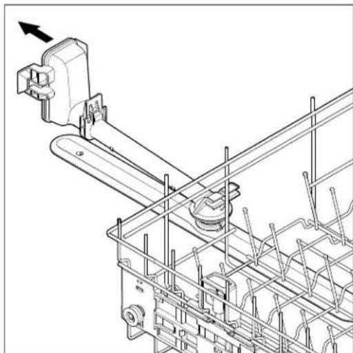 MAYTAG MDB4949SKZ - Remove Spray Arm Assembly - 2