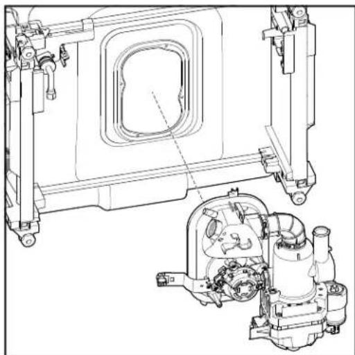 MAYTAG MDB4949SKZ - Removing Sump and Motor Assembly (Continued) - 3