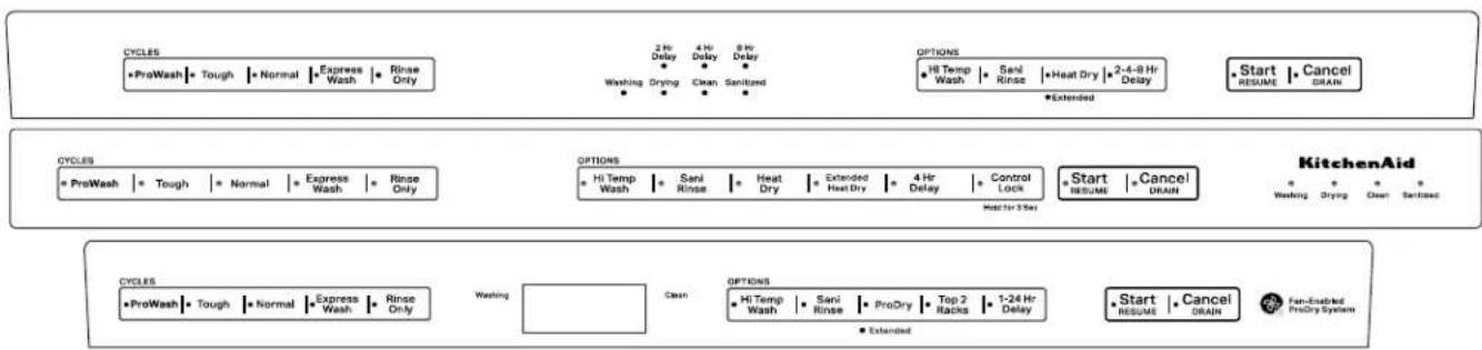 MAYTAG MDB4949SKZ - KitchenAid® Cycle Guide - 1