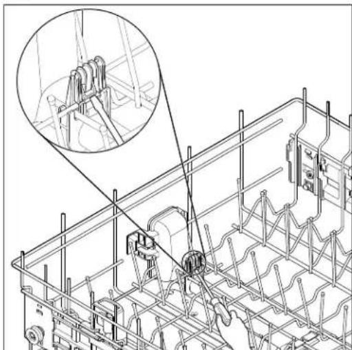 MAYTAG MDB4949SKZ - Remove Spray Arm Assembly - 1