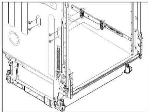 MAYTAG MDB4949SKZ - Removing the Rack Rails - 2