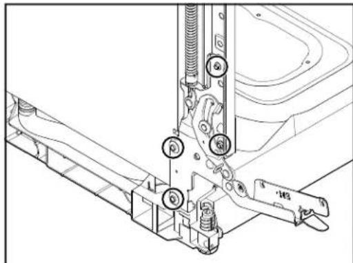 MAYTAG MDB4949SKZ - Removing the Hinge - 1