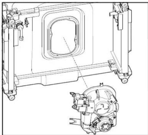 MAYTAG MDB4949SKZ - Removing Sump and Motor Assembly - GWS Model (Continued) - 6