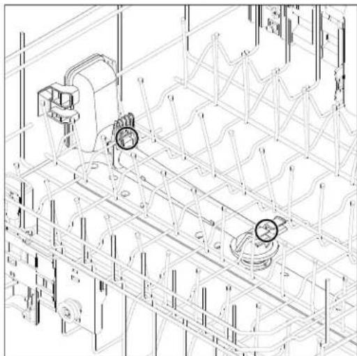 MAYTAG MDB4949SKZ - Reinstall Spray Arm Assembly - 1