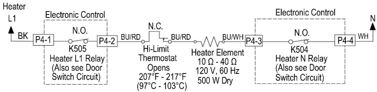 MAYTAG MDB4949SKZ - Strip Circuit - Heater Circuit - 1