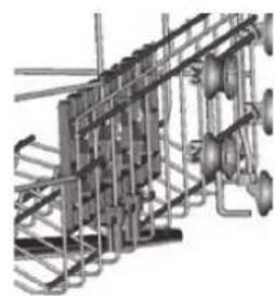 Eta 238190010 - Folding back the cup shelves - 2