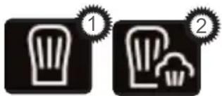 DE DIETRICH DKR7580X - • 2 CUISSON - 1