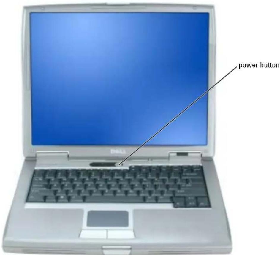 power button