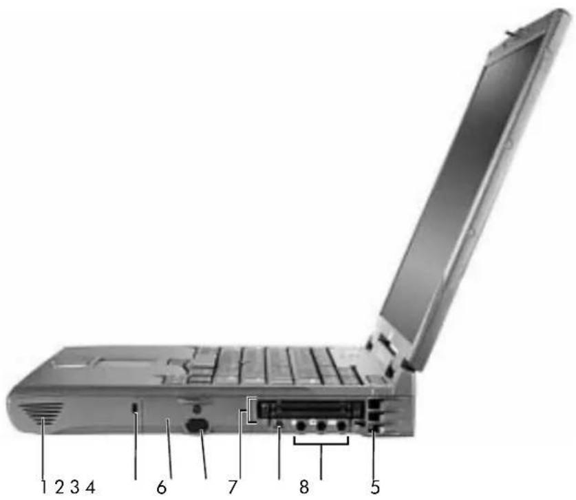 DELL Latitude C840 - Pohled zprava - 2