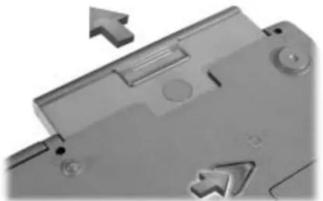 DELL Latitude C840 - Vyjmutí baterie - 2