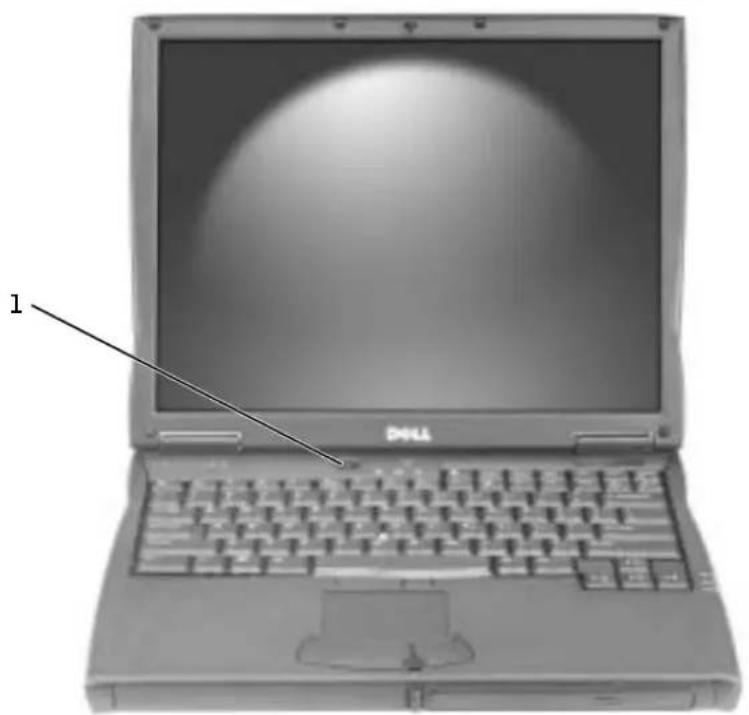 DELL Latitude C640 - Opstilling af computeren - 2