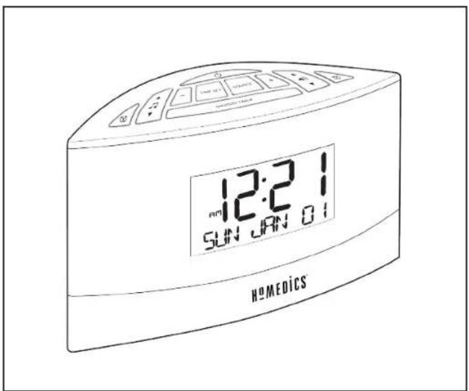 12:21 SUN JAN 01 HOMEDICS®