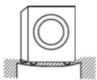 DELONGHI D914PWM19 - choosing the right location for your washing machine - 2