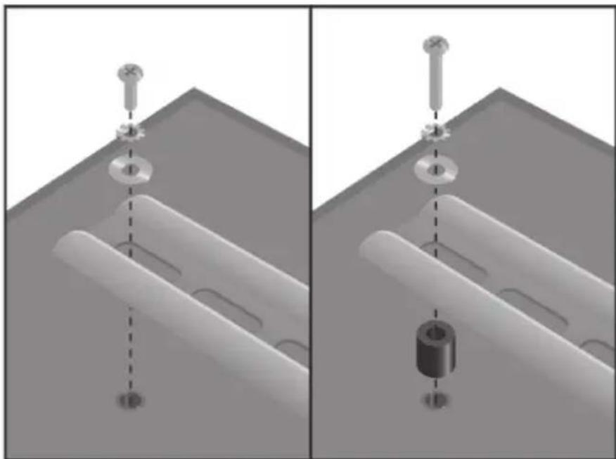 Clas Ohlson ML-P13 - Montering på betongvegg - 1