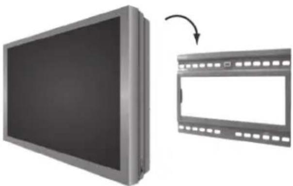 Clas Ohlson ML-P13 - Opphenging av TV-apparatet på veggfestet - 1