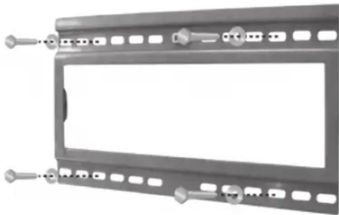 Clas Ohlson ML-P13 - Asennus puuseinään - 1