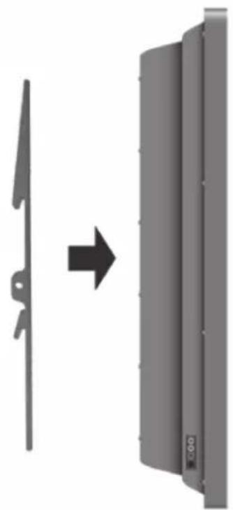 Clas Ohlson ML-P13 - Kiinitysvarsien asennus televisioon - 1