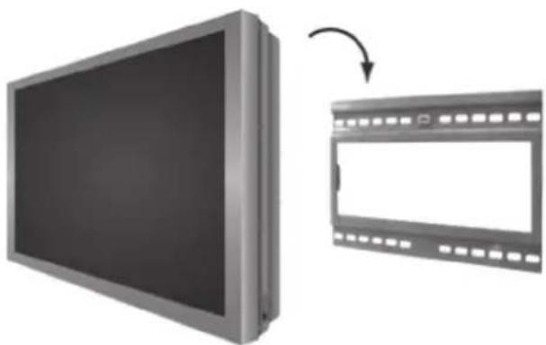 Clas Ohlson ML-P13 - Television kiinnitys seinäkiinnikkeeseen - 1