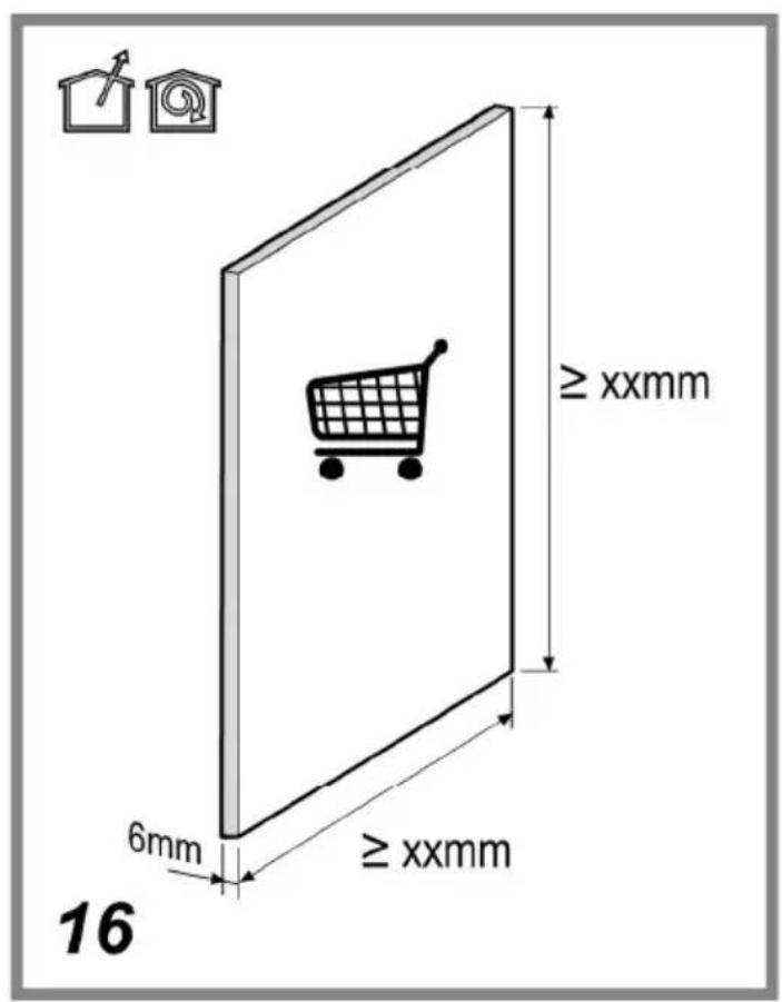 ≥ xxmm 6mm ≥ xxmm 16