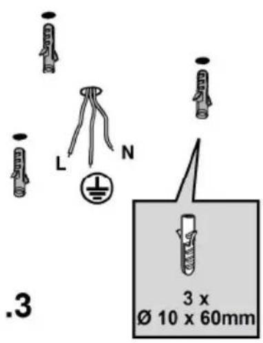 .3 L N 3 x Ø 10 x 60mm