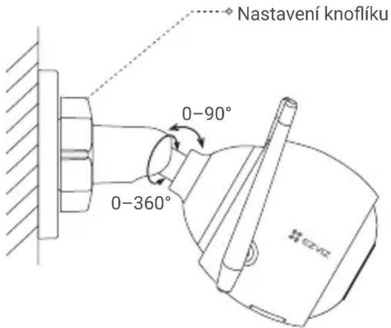 EZVIZ C3N - Nastavení úhlu sledování - 1