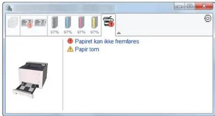 KYOCERA ECOSYS P5021cdn - Tonerstatusfanen - 2