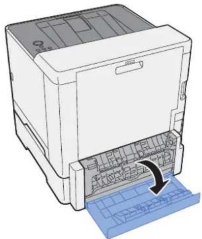 KYOCERA ECOSYS P5021cdn - Åbn bagdæksel 2. - 1