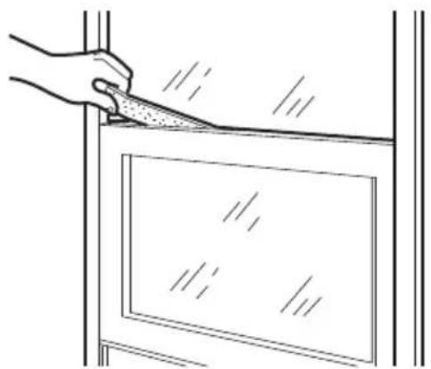 DAITSU ADP-12F/CX-A3 - Installation in a double-hung sash window(Optional) - 2