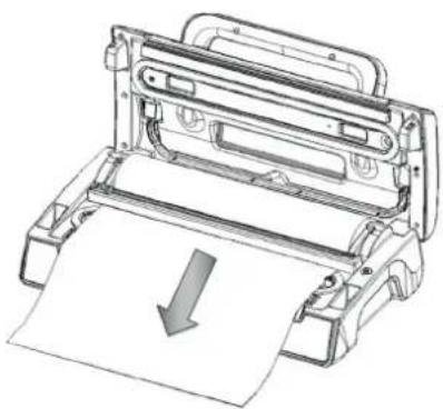 Champion CHVF410 - Making a bag with bag roll - 3