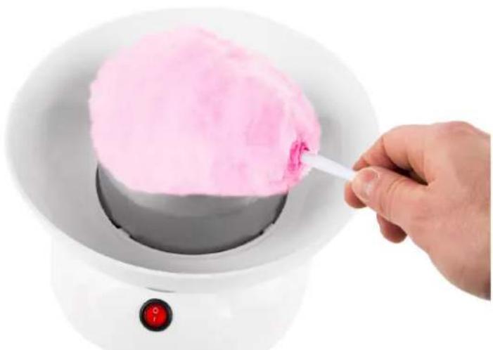 Champion CHSVM110 - Brug af din candyflossmaskine - 6