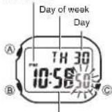 CASIO Collection LA680WEGA-9ER - Time Setting - 1