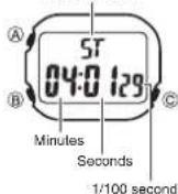 CASIO Collection LA680WEA-1EF - Stopwatch - 1