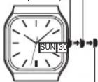 CASIO Collection MW-240-1E2VEF - To set the day and day of the week - 1