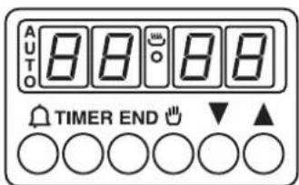 AUTO 88 88 TIMER END ⏻ ▼ ▲