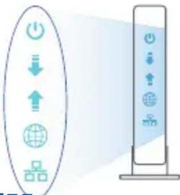 Diagram showing directional icons (power, download, upload, globe) and a vertical monitor with icons for power, download, upload, globe, and server.