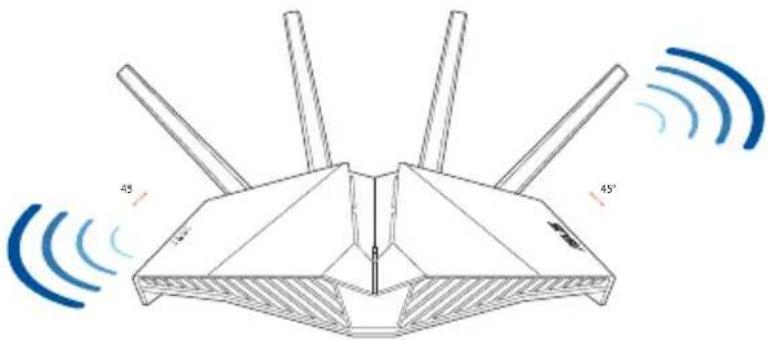 ASUS RT-AX82U - Vietos išrinkimas belaidžiam maršruto parinktuvui - 1