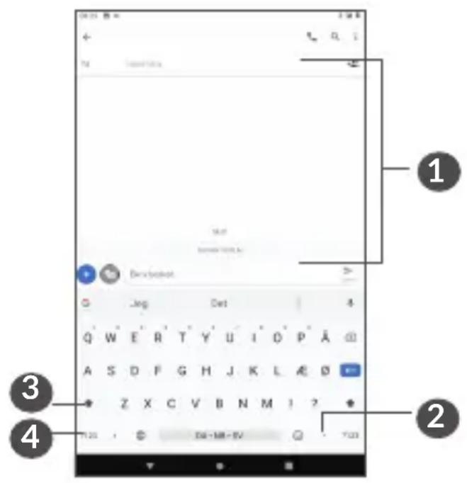 ALCATEL 3T 10 - Gboard - 1