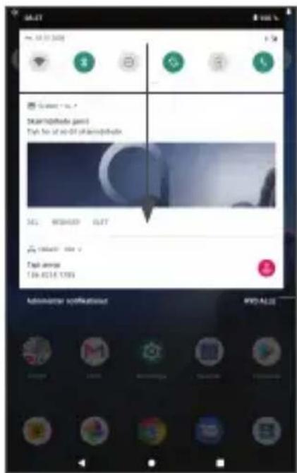 ALCATEL 3T 10 - Meddelelsespanel - 1