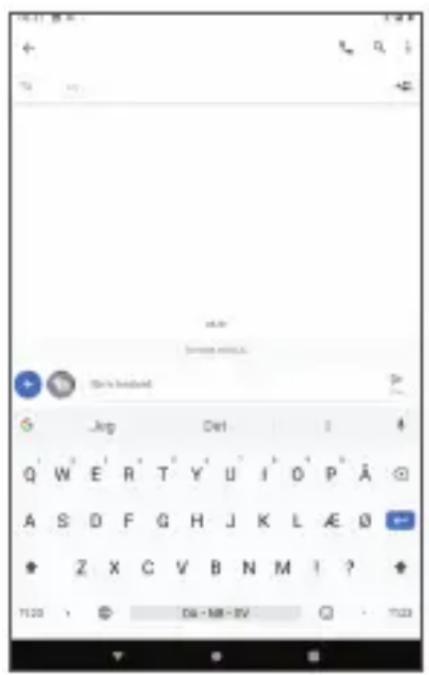 ALCATEL 3T 10 - Administrere beskeder - 1