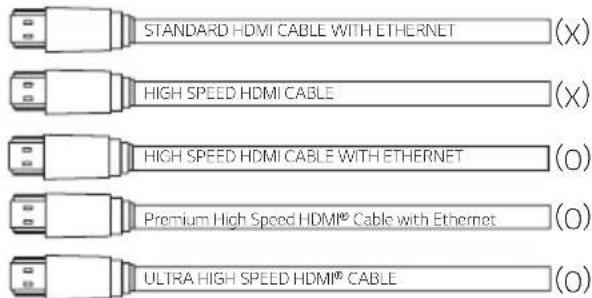 LG SN4 - HDMI-kabeltjekliste - 1