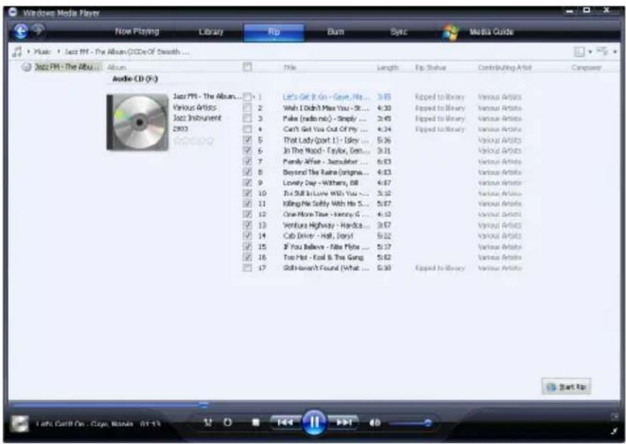 PHILIPS GoGear SA6024 - Start Windows Media Player. - 5